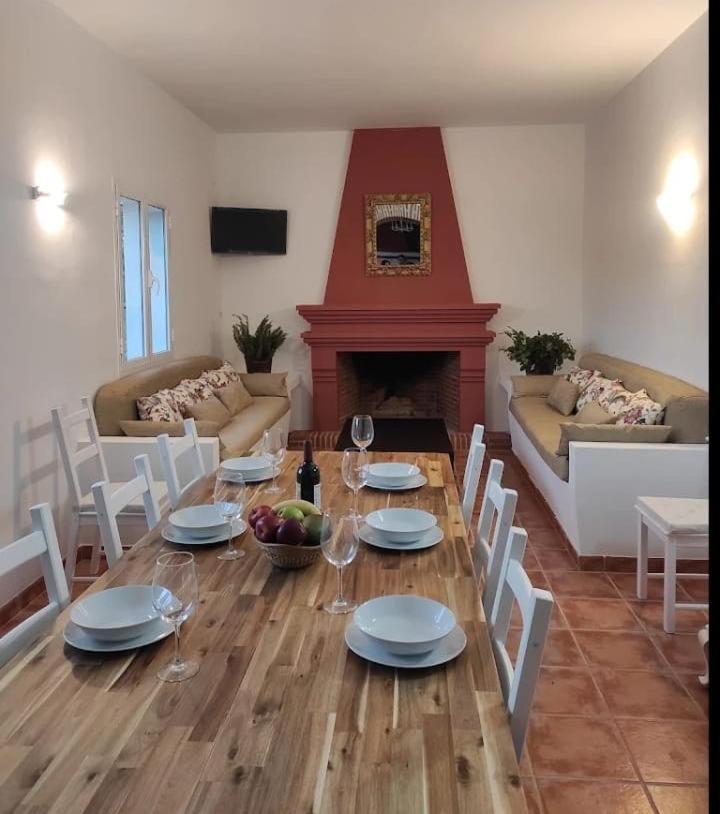 קזאיה דה לה סיירה Cortijo Rural Flor De Cazalla מראה חיצוני תמונה